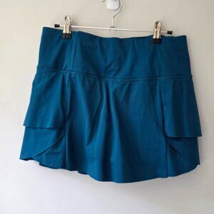 ATHLETA High Rise Momentum Skort | Small | Teal Pockets Tennis Golf Pickleball